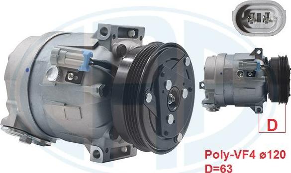 ERA 670020 - Compressore, Climatizzatore www.autoricambi360.it