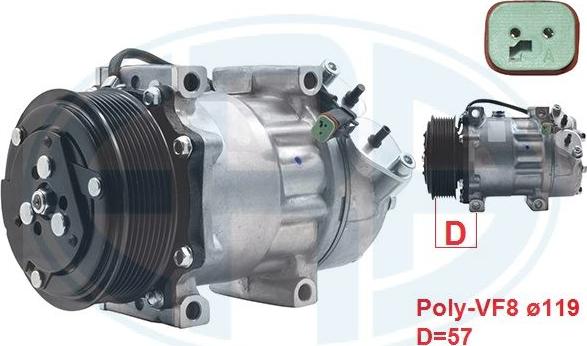 ERA 670028 - Compressore, Climatizzatore www.autoricambi360.it