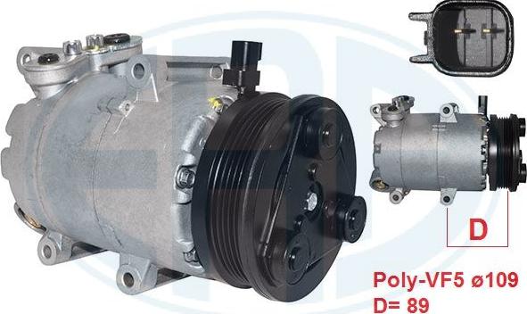 ERA 670075 - Compressore, Climatizzatore www.autoricambi360.it