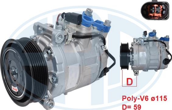 ERA 670071 - Compressore, Climatizzatore www.autoricambi360.it