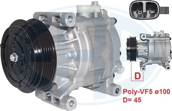 ERA 670072 - Compressore, Climatizzatore www.autoricambi360.it