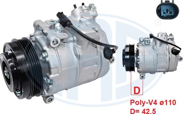 ERA 670196 - Compressore, Climatizzatore www.autoricambi360.it