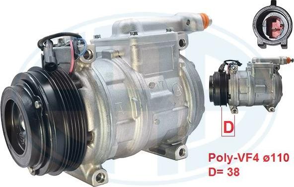 ERA 670144 - Compressore, Climatizzatore www.autoricambi360.it