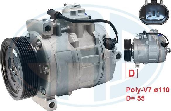 ERA 670140 - Compressore, Climatizzatore www.autoricambi360.it