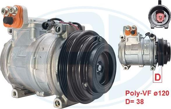 ERA 670143 - Compressore, Climatizzatore www.autoricambi360.it