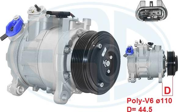 ERA 670151 - Compressore, Climatizzatore www.autoricambi360.it