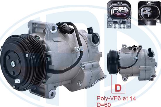 ERA 670158 - Compressore, Climatizzatore www.autoricambi360.it