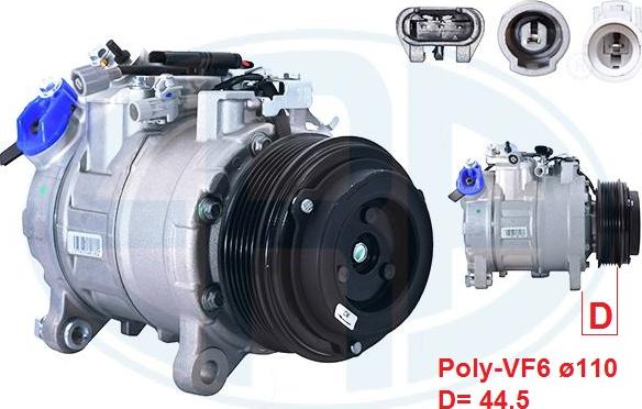 ERA 670152 - Compressore, Climatizzatore www.autoricambi360.it