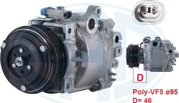 ERA 670166 - Compressore, Climatizzatore www.autoricambi360.it