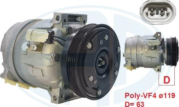 ERA 670100 - Compressore, Climatizzatore www.autoricambi360.it