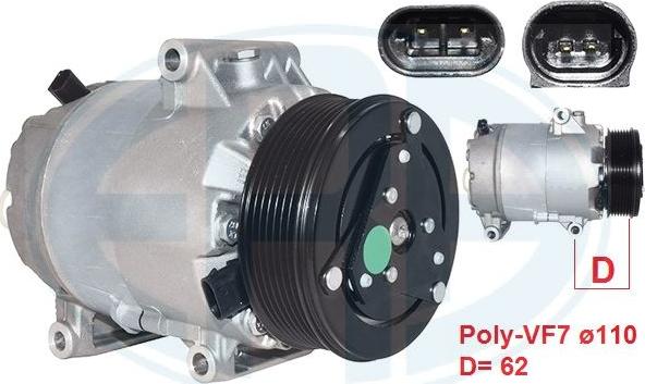 ERA 670101 - Compressore, Climatizzatore www.autoricambi360.it