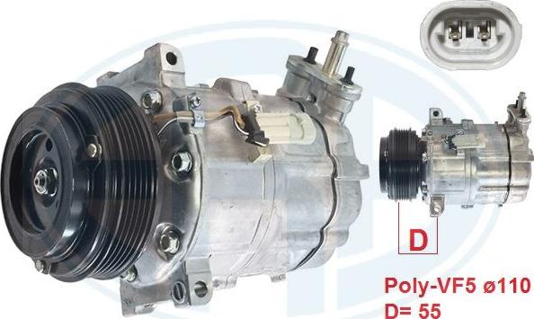 ERA 670103 - Compressore, Climatizzatore www.autoricambi360.it
