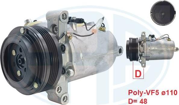 ERA 670107 - Compressore, Climatizzatore www.autoricambi360.it