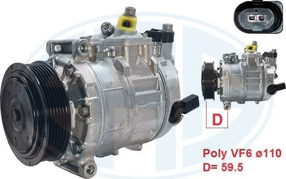 ERA 670115 - Compressore, Climatizzatore www.autoricambi360.it
