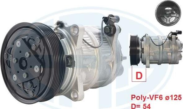 ERA 670112 - Compressore, Climatizzatore www.autoricambi360.it