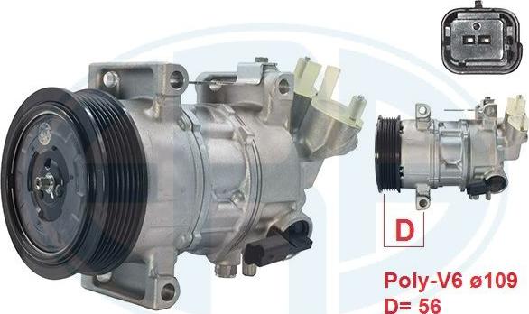 ERA 670117 - Compressore, Climatizzatore www.autoricambi360.it