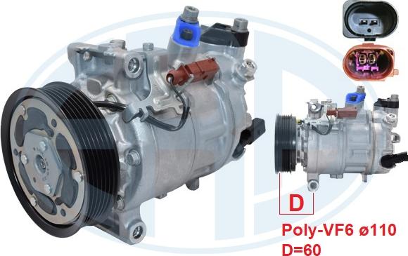 ERA 670183 - Compressore, Climatizzatore www.autoricambi360.it