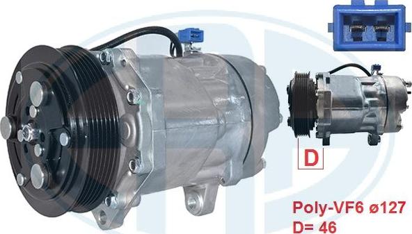 ERA 670130 - Compressore, Climatizzatore www.autoricambi360.it