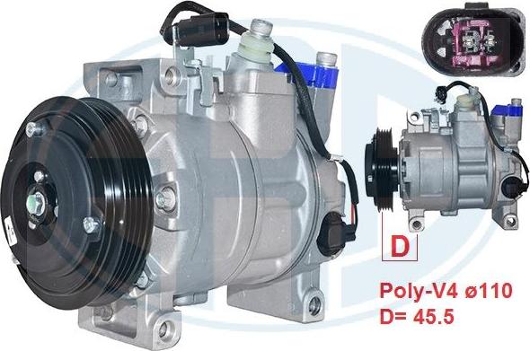 ERA 670131 - Compressore, Climatizzatore www.autoricambi360.it