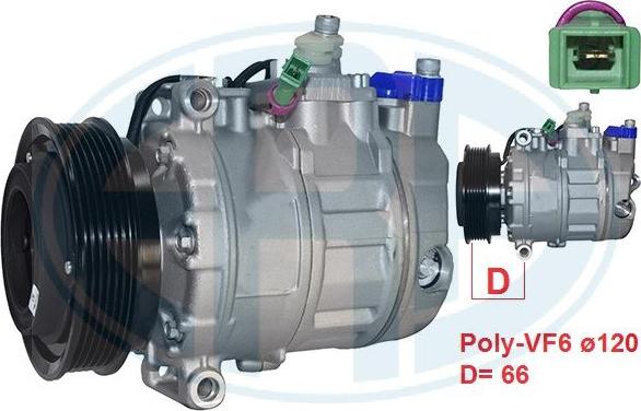 ERA 670132 - Compressore, Climatizzatore www.autoricambi360.it