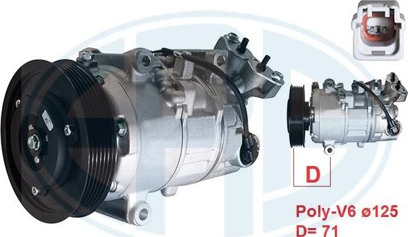 ERA 670128 - Compressore, Climatizzatore www.autoricambi360.it
