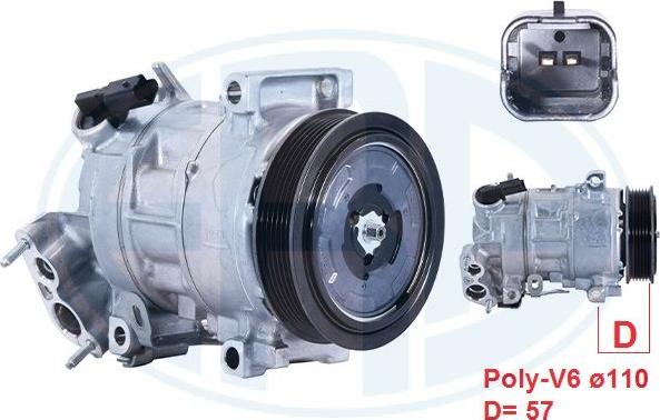 ERA 670170 - Compressore, Climatizzatore www.autoricambi360.it