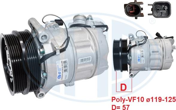 ERA 670200 - Compressore, Climatizzatore www.autoricambi360.it