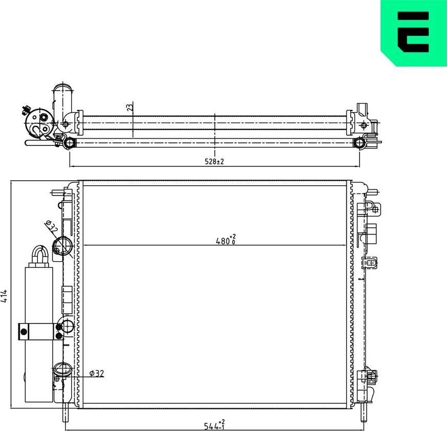 ERA 673557 - Gruppo raffreddamento www.autoricambi360.it