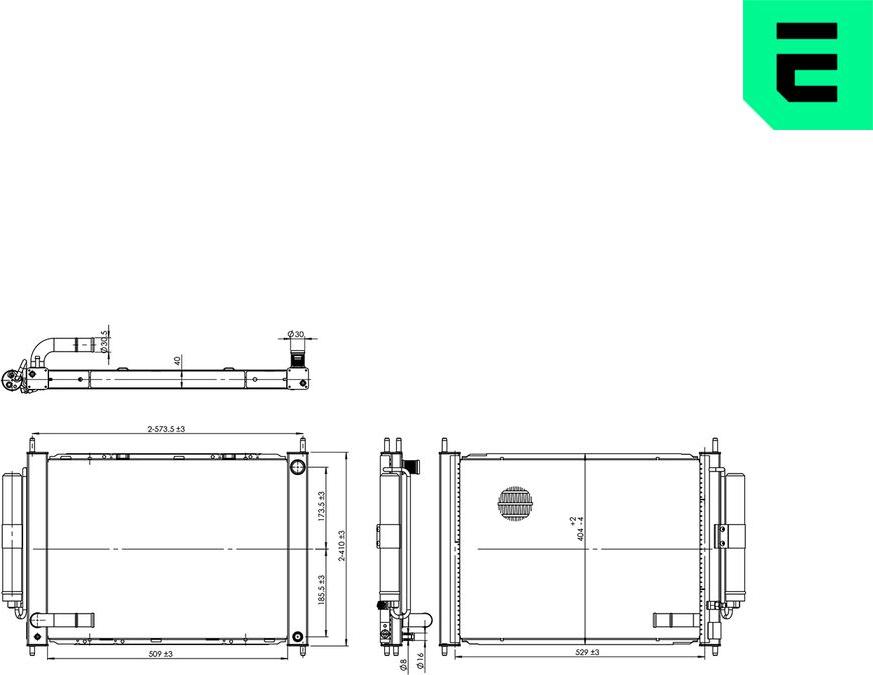 ERA 673603 - Gruppo raffreddamento www.autoricambi360.it