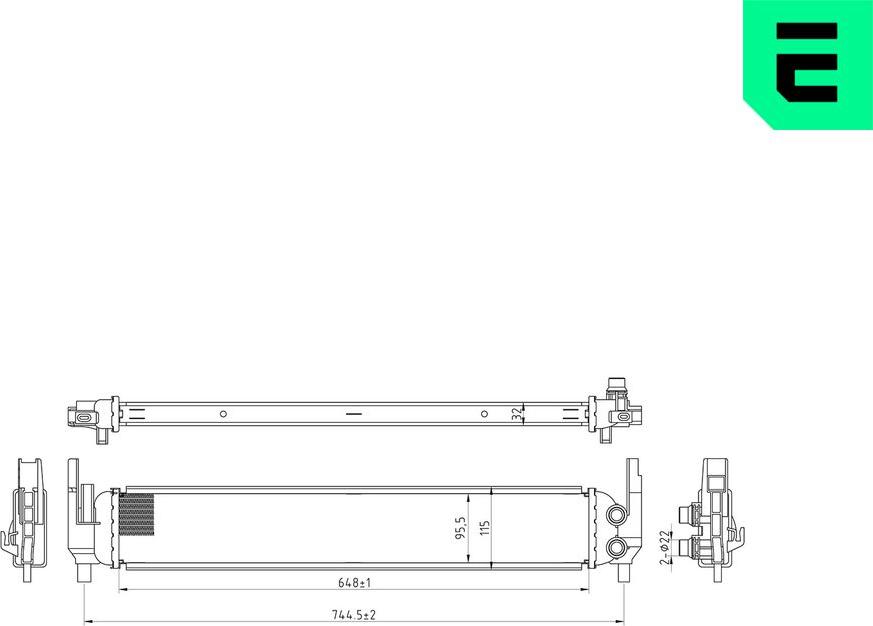 ERA 673030 - Radiatore, Raffreddamento motore www.autoricambi360.it