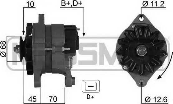 ERA 13850R - Alternatore www.autoricambi360.it