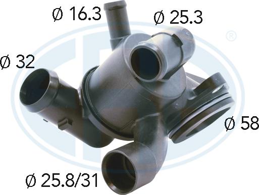 ERA 350449A - Termostato, Refrigerante www.autoricambi360.it