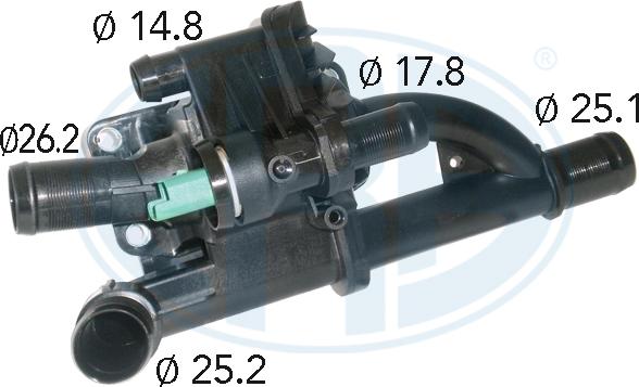 ERA 350402A - Termostato, Refrigerante www.autoricambi360.it