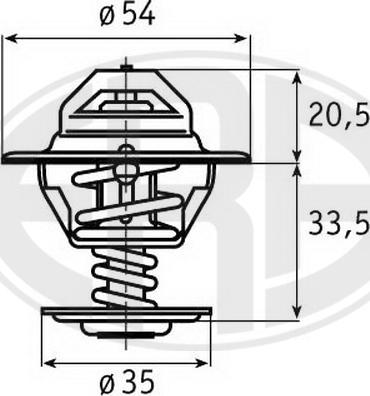 ERA 350153 - Termostato, Refrigerante www.autoricambi360.it