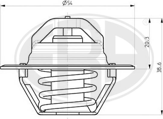 ERA 350103 - Termostato, Refrigerante www.autoricambi360.it