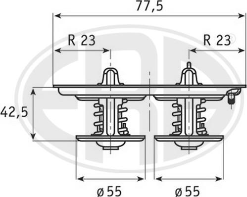 ERA 350133 - Termostato, Refrigerante www.autoricambi360.it
