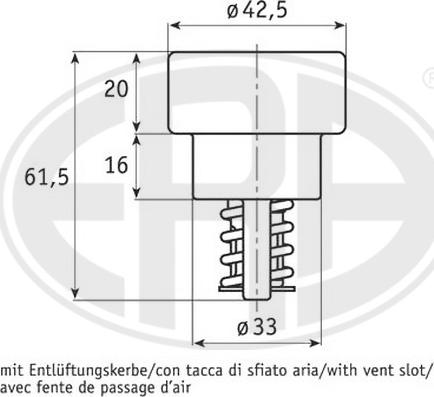 ERA 350126 - Termostato, Refrigerante www.autoricambi360.it