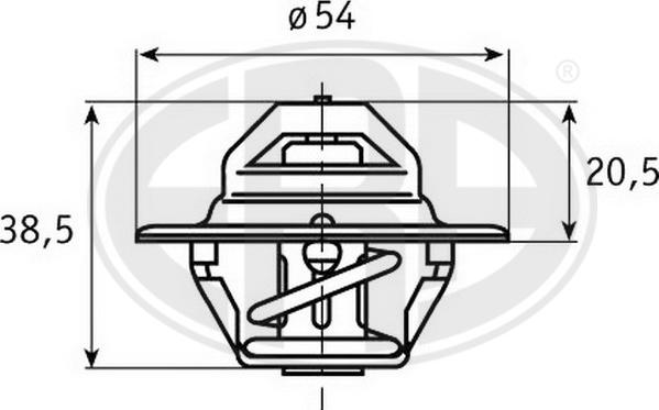 ERA 350170 - Termostato, Refrigerante www.autoricambi360.it