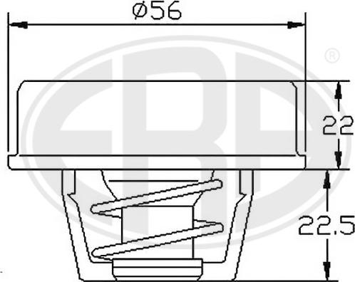 ERA 350350 - Termostato, Refrigerante www.autoricambi360.it