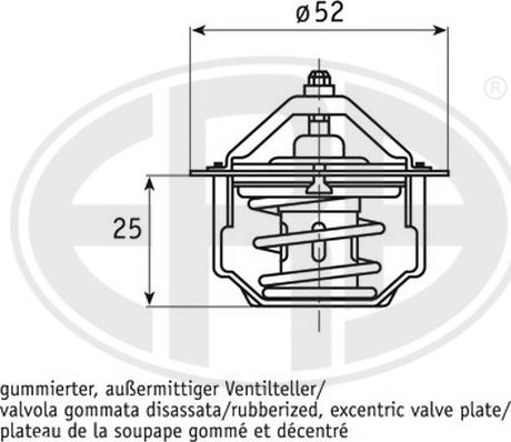 ERA 350351 - Termostato, Refrigerante www.autoricambi360.it