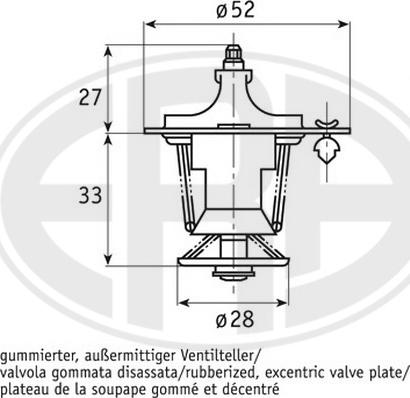 ERA 350353 - Termostato, Refrigerante www.autoricambi360.it