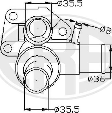 ERA 350315 - Termostato, Refrigerante www.autoricambi360.it