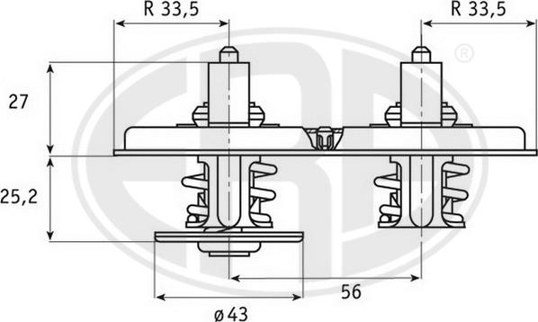 ERA 350296 - Termostato, Refrigerante www.autoricambi360.it