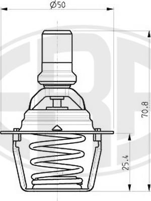 ERA 350251 - Termostato, Refrigerante www.autoricambi360.it