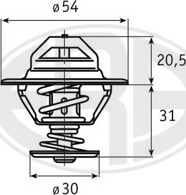ERA 350217 - Termostato, Refrigerante www.autoricambi360.it