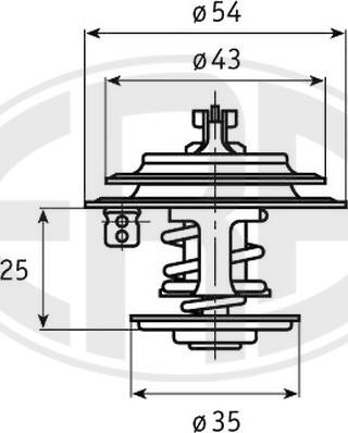 ERA 350310 - Termostato, Refrigerante www.autoricambi360.it
