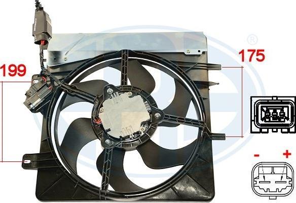 ERA 352055 - Ventola, Raffreddamento motore www.autoricambi360.it