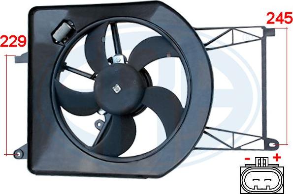 ERA 352056 - Ventola, Raffreddamento motore www.autoricambi360.it