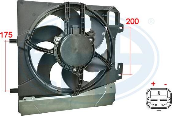 ERA 352057 - Ventola, Raffreddamento motore www.autoricambi360.it
