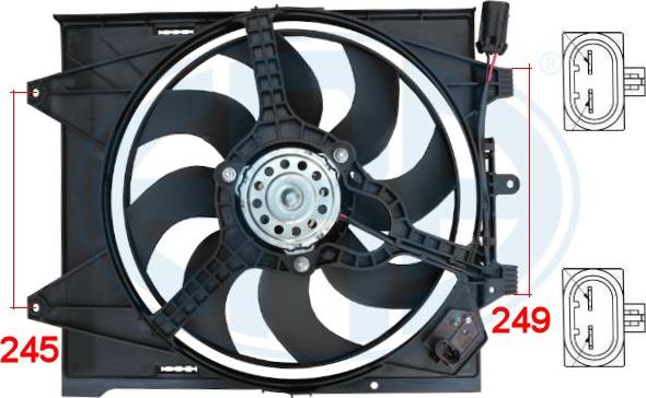 ERA 352068 - Ventola, Raffreddamento motore www.autoricambi360.it